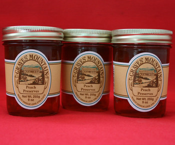 GRAVES MOUNTAIN PEACH PRESERVES GRAVES MOUNTAIN PEACH PRESERVES