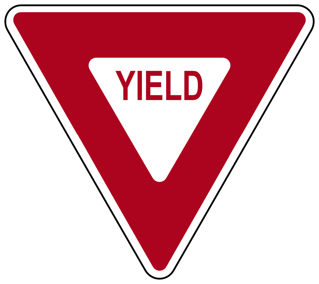 triangle-yield-sign-red-and-white-yield-sign