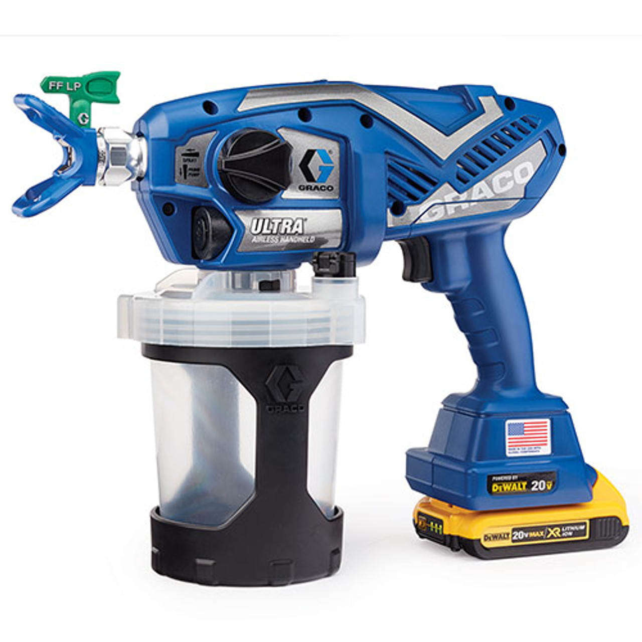 Graco GRAC-17M363 Ultra Airless Cordless Handheld Paint Sprayer - Atlas ...