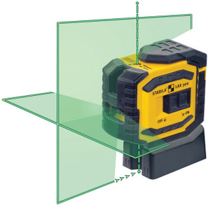 LAX300G Green Beam Cross Line Plus Plumb Dots Laser Level