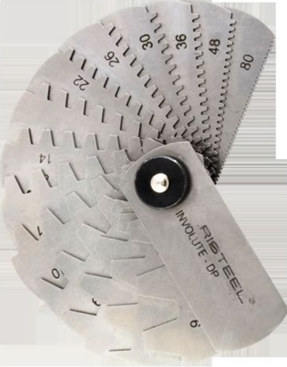 Gear Profile gauges 6 to 80 D.P 14.1/2 PA Imperial gear range 22