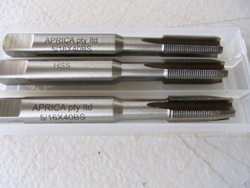 M.E Model Engineering HSS Taps variations 5/32" to 3/8" you pick size 3pc set M.E Model Engineering HSS Taps variations 5/32" to 3/8" you pick size 3pc set