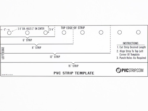 PVC Strip Cutting Tools