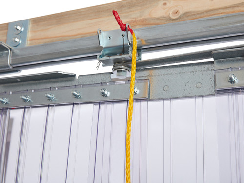 Low Temp Accordion Fold Strip Door Kit