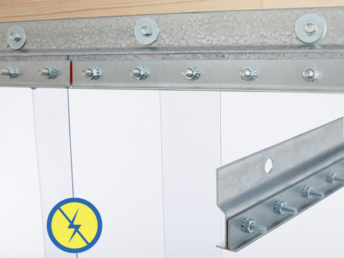 Anti-Static Wall Mount Strip Door Kit