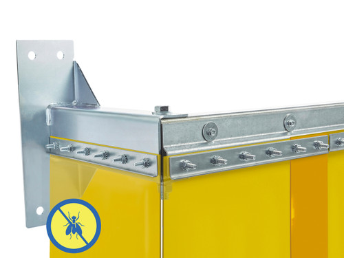 Insect Control Stand-Off Mount Strip Door Kit