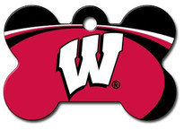Wisconsin Badgers Engraved Pet ID Tag Wisconsin Badgers Engraved Pet ID Tag