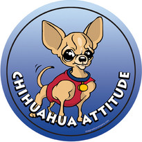 Chihuahua Attitude Magnet Chihuahua Attitude Magnet