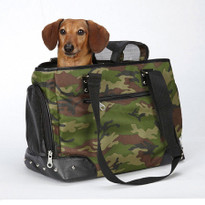 Canvas Camo Pet Carrier - Teacup Size **Clearance** Canvas Camo Pet Carrier - Teacup Size **Clearance**