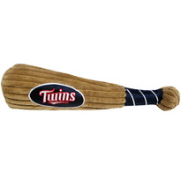 Minnesota Twins Baseball Bat Squeaker Dog Toy Minnesota Twins Baseball Bat Squeaker Dog Toy