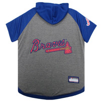 Atlanta Braves Hoodie T-Shirt For Dogs Atlanta Braves Hoodie T-Shirt For Dogs