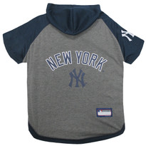New York Yankees Hoodie T-Shirt For Dogs New York Yankees Hoodie T-Shirt For Dogs