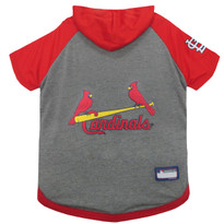 St. Louis Cardinals Hoodie T-Shirt For Dogs St. Louis Cardinals Hoodie T-Shirt For Dogs