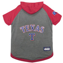 Texas Rangers Hoodie T-Shirt For Dogs Texas Rangers Hoodie T-Shirt For Dogs