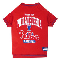 Philadelphia Phillies Tee Shirt For Dogs Philadelphia Phillies Tee Shirt For Dogs