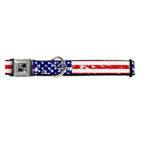 United States Flag Buckle-Down Seat Belt Buckle Dog Collar United States Flag Buckle-Down Seat Belt Buckle Dog Collar