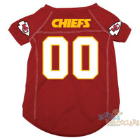 Kansas City Chiefs NFL Football Dog Jersey - CLEARANCE Kansas City Chiefs NFL Football Dog Jersey - CLEARANCE