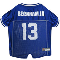 Odell Beckham Jr New York Giants NFL Football Pet Jersey Odell Beckham Jr New York Giants NFL Football Pet Jersey