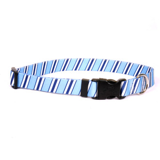 Team Spirit Lt. Blue, Dark Blue and White Break Away Cat Collar | Hot ...