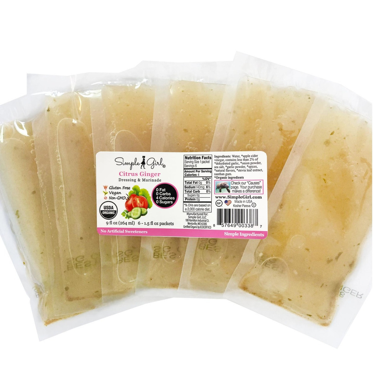 Single serve salad dressing Single salad love test - DR CIUCA