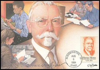 2095 / 20c Horace Moses 1984 Fleetwood Maximum Card 2095 / 20c Horace Moses 1984 Fleetwood Maximum Card
