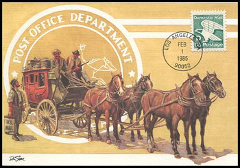 2111 / D Rate (22c) Eagle 1985 Fleetwood Maximum Card 2111 / D Rate (22c) Eagle 1985 Fleetwood Maximum Card