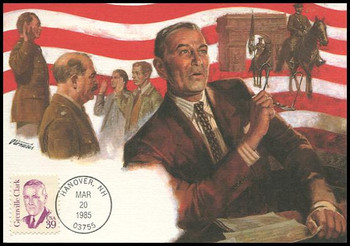 1867 / 39c Grenville Clark : Great Americans Series 1985 Fleetwood Maximum Card 1867 / 39c Grenville Clark : Great Americans Series 1985 Fleetwood Maximum Card