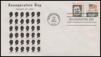 Richard M. Nixon 1969 Inauguration Cover Robert Graebner Cachet Richard M. Nixon 1969 Inauguration Cover Robert Graebner Cachet