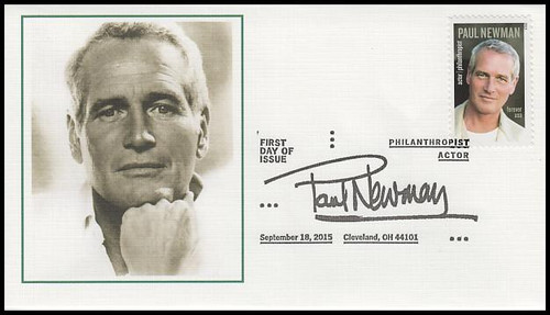 5020 / 49c Paul Newman 2016 Fleetwood First Day Cover 5020 / 49c Paul Newman 2016 Fleetwood First Day Cover