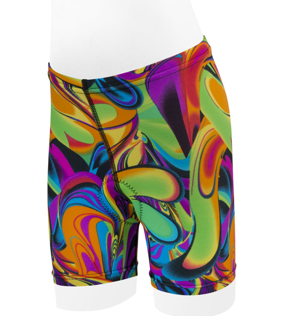 Child's Lava Lamp Cycle Shorts - Multi Colored - Made in USA