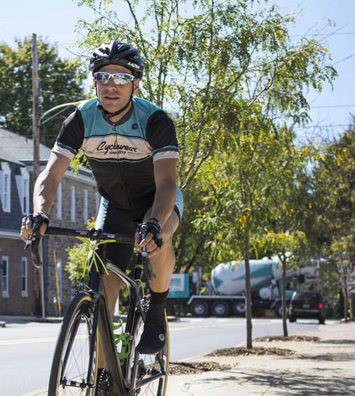 Bianchi green color cyclewear