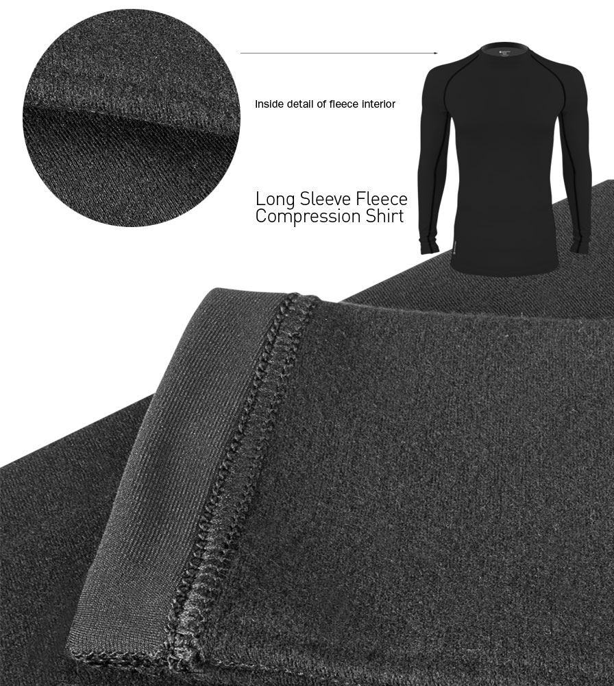 Compression Brushed Fleece Fabric Information