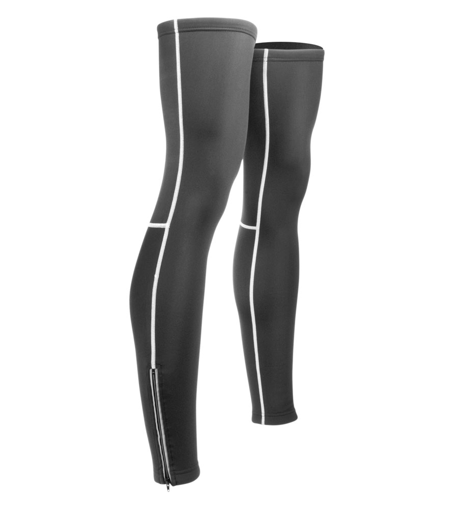 Pro Leg Warmers fleece tights with reflective zippers
