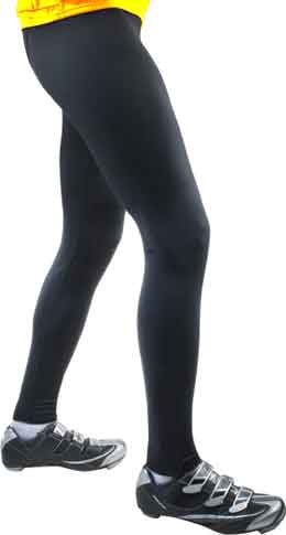 black lycra spandex tights