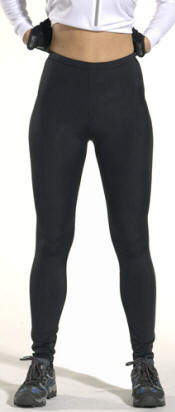 ladies padded cycling leggings