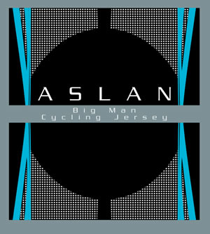 Aslan Big Man Cycling Jersey Logo