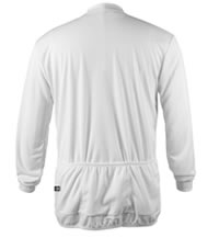 white back view of long sleeve