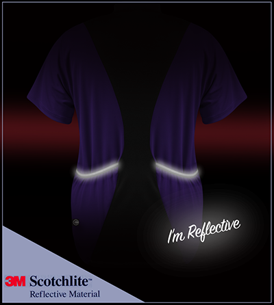3M Scotchlite Reflective Expandable Back Pockets