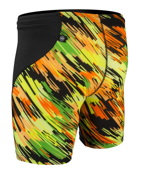 Men's High Visibility - Spandex Exercise Short