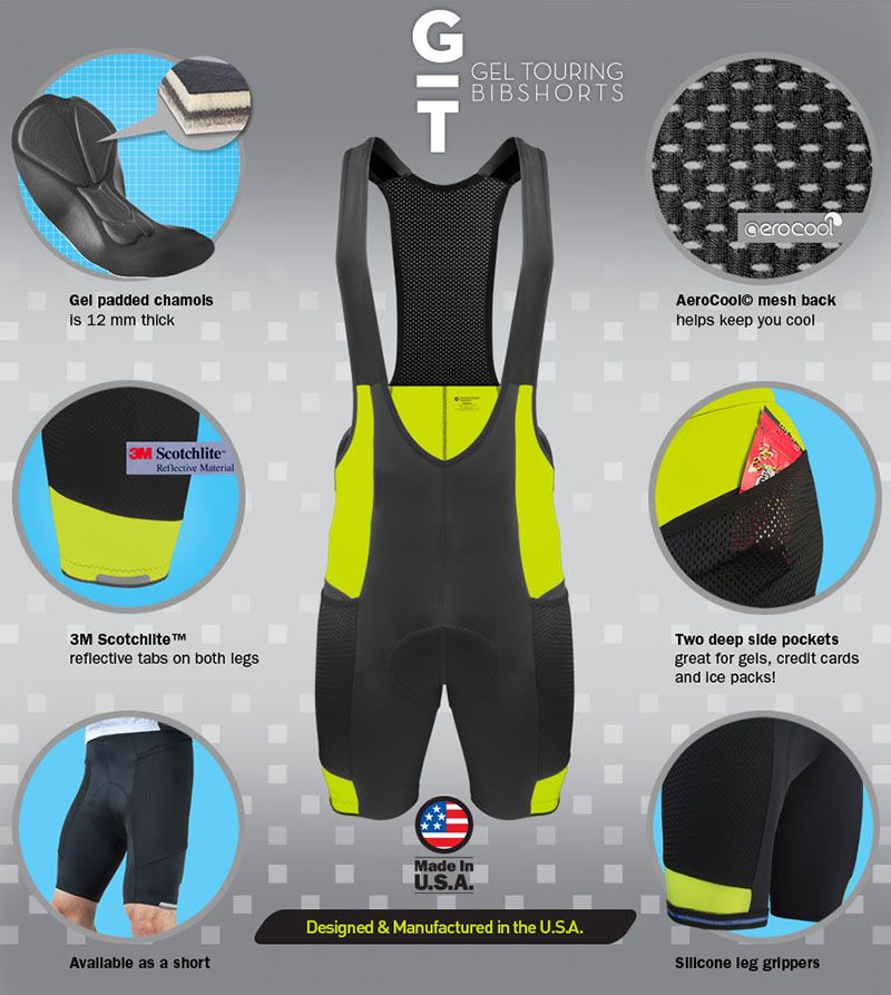 touring bib shorts