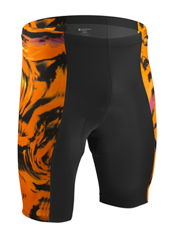 Orange Cycling Short