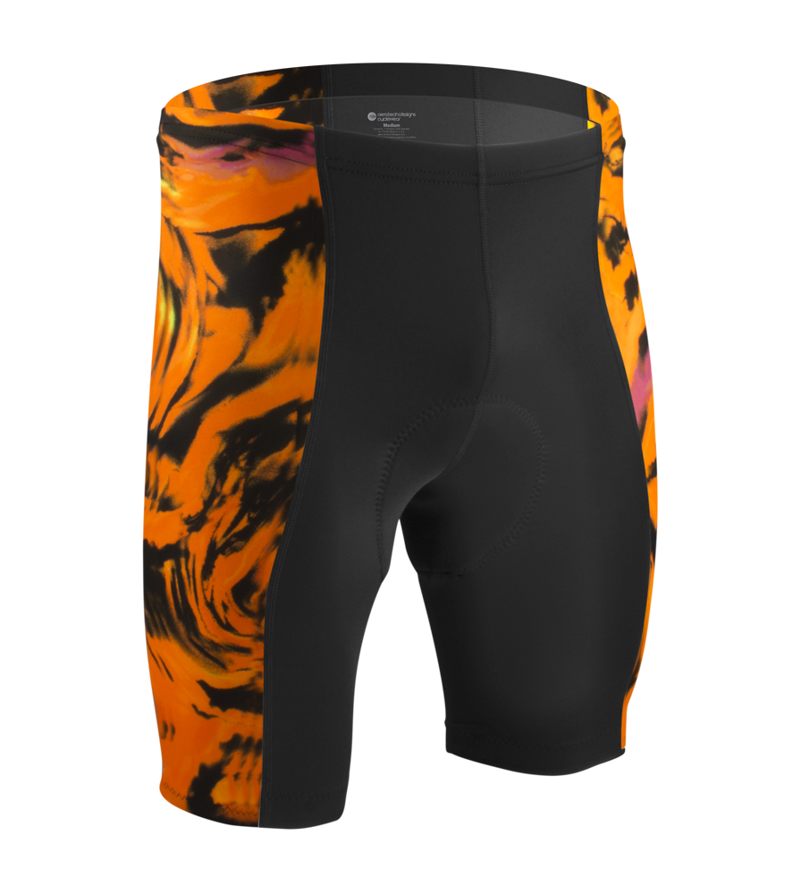 bike shorts orange