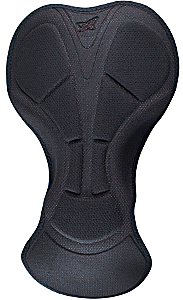 mens removeable bike short pad