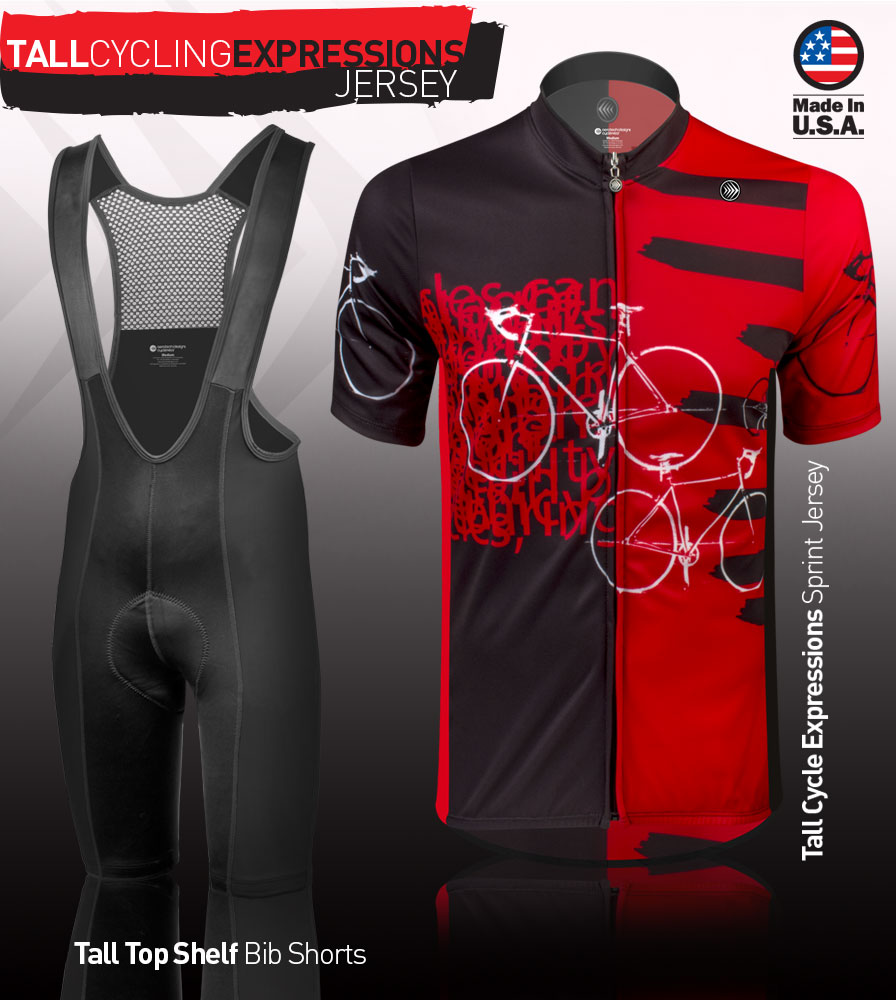 Tall Man Expressions Cycling Kit