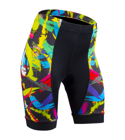 Aero Tech HideARider Women's Wild Print Padded Bike Short