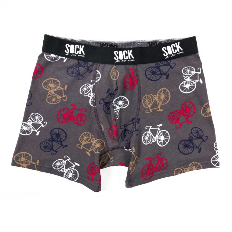 Sock It To Me Men's Bicycles Boxer Brief Underwear
