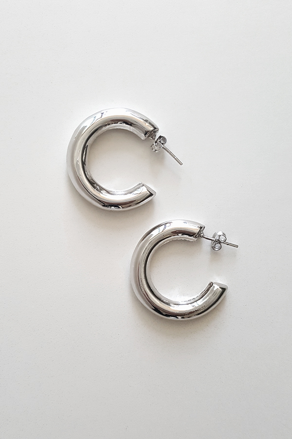 Sterling Silver Favorite Hoop Earrings from kellinsilver.com