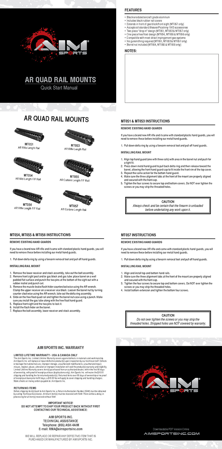 Instruction Manuals