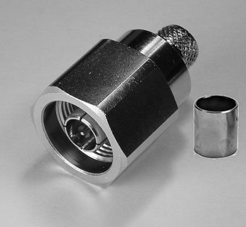 N-Male Crimp Connector Solderless LMR-400 N-Male Crimp Connector Solderless LMR-400