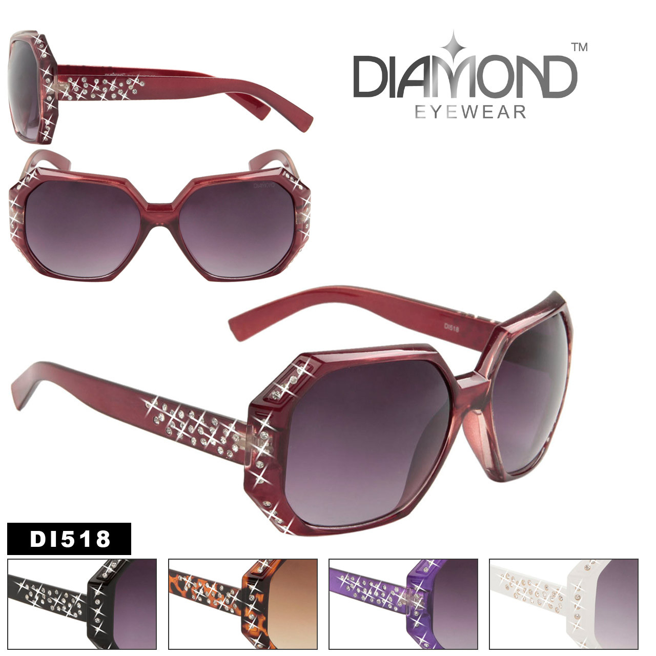 Usa rhinestone sunglasses women wholesale for pay the month